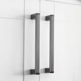 Classic Square Zinc Alloy Kitchen Cabinet Handles and Knobs