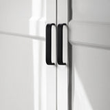 Contemporary Black Aluminum Alloy Kitchen Cabinet Handles