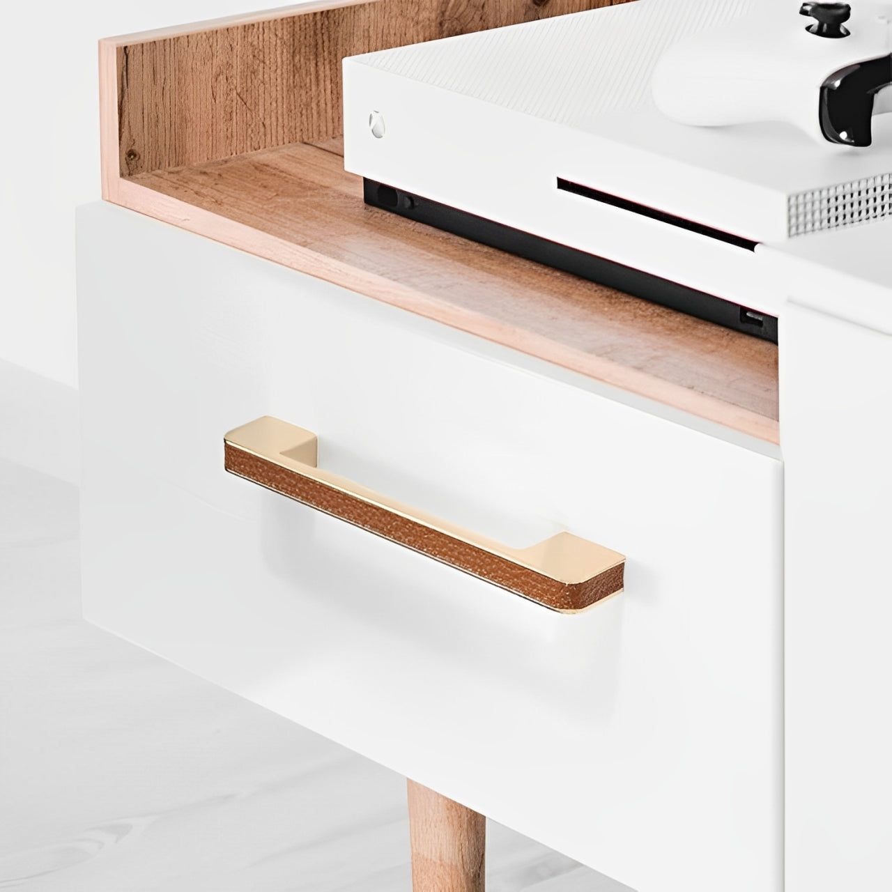 Nordic Modern Simple High-grade Leather Handle