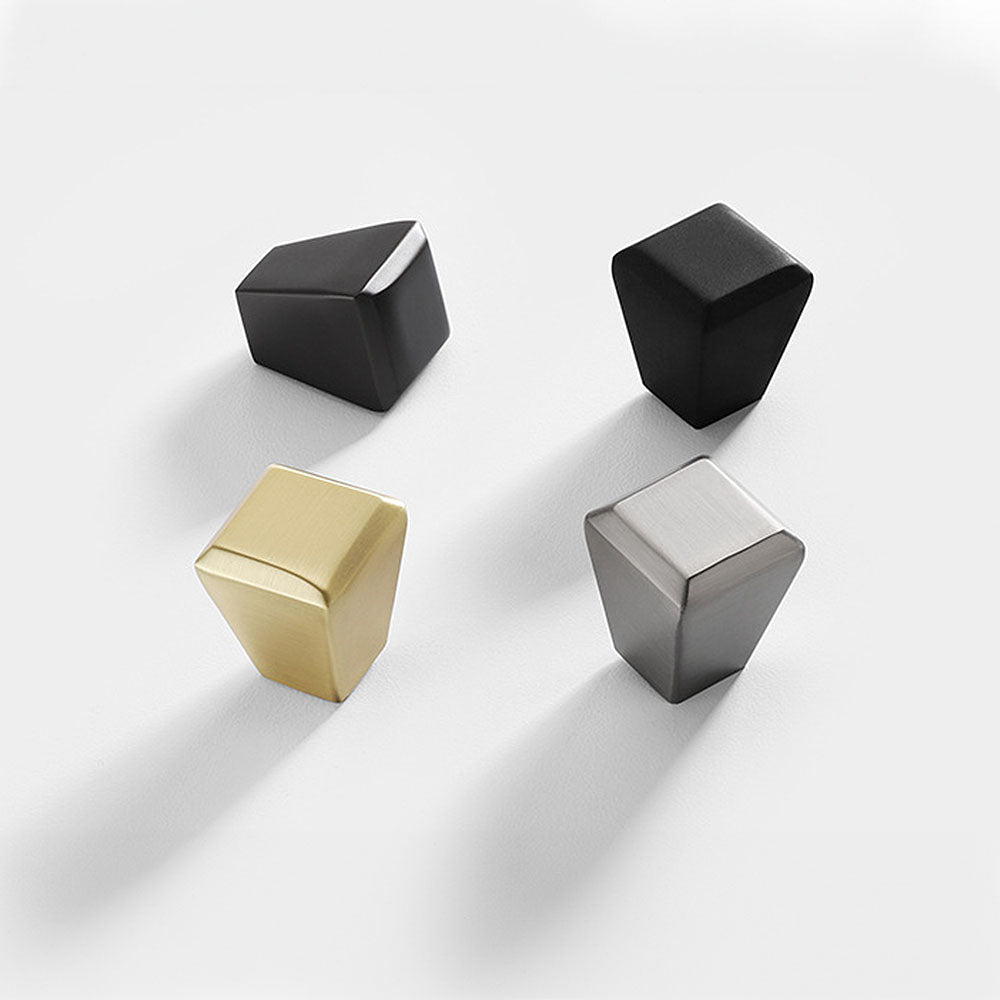 Classic Square Zinc Alloy Kitchen Cabinet Handles and Knobs