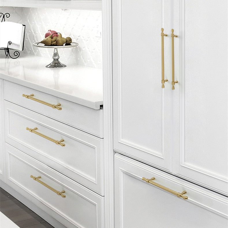 Solid Gold Brass Drawer Knobs And Dresser Pulls