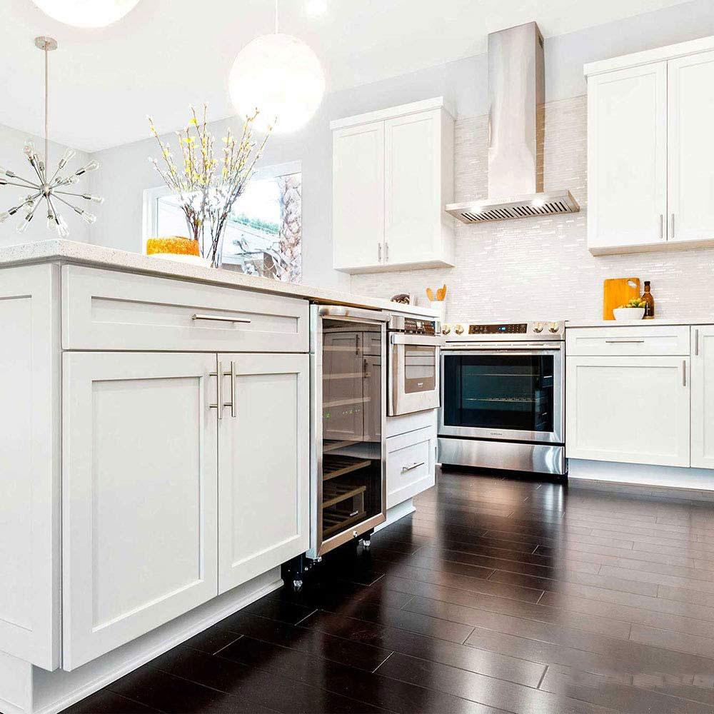 Brushed Nickel Kitchen Cabinet Bar Pulls