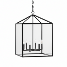 Pietro Lantern Pendant — Italian-Inspired Hanging Lantern with Warm Ambient Glow