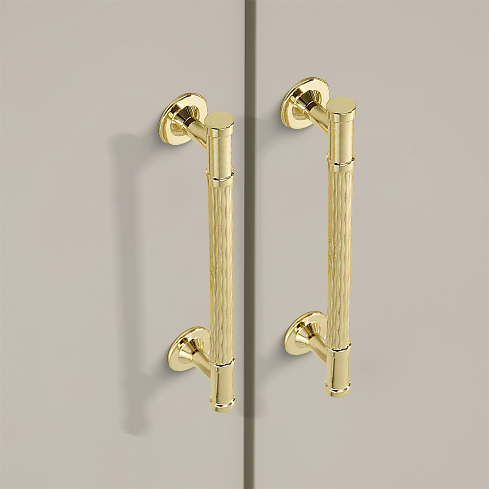 Fashionable Textured Zinc Alloy Cabinet Handles