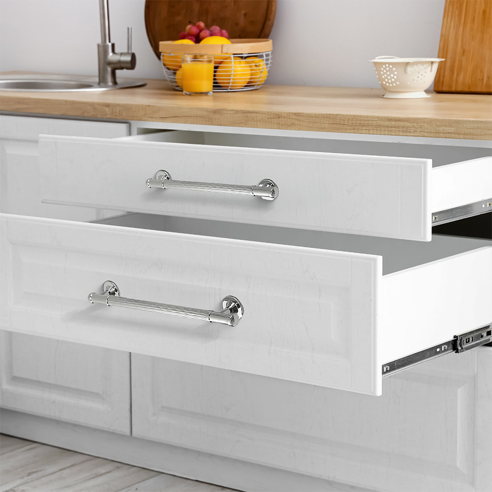 Fashionable Textured Zinc Alloy Cabinet Handles
