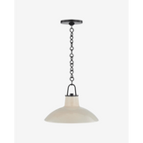 Pottersville Pendant — Artisan Ceramic Hanging Light with Rustic Warm Downlight