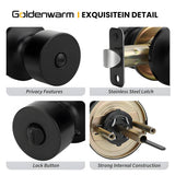 Interior Privacy Bulk Door Knobs for Bedroom Bathroom