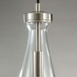 Rain Drops 3 Lights Cord Round Chandelier