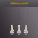 3 Light Rectangular Chandelier