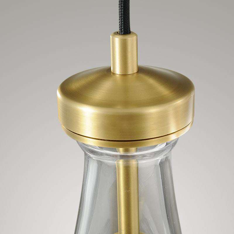 Rain Drops 3 Lights Rectangular Chandelier - Enchanting Glow & Modern Elegance