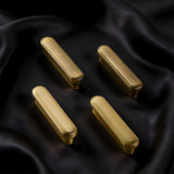 Retro Brass Kitchen Cabinet Edge Pulls