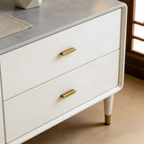 Retro Brass Kitchen Cabinet Edge Pulls