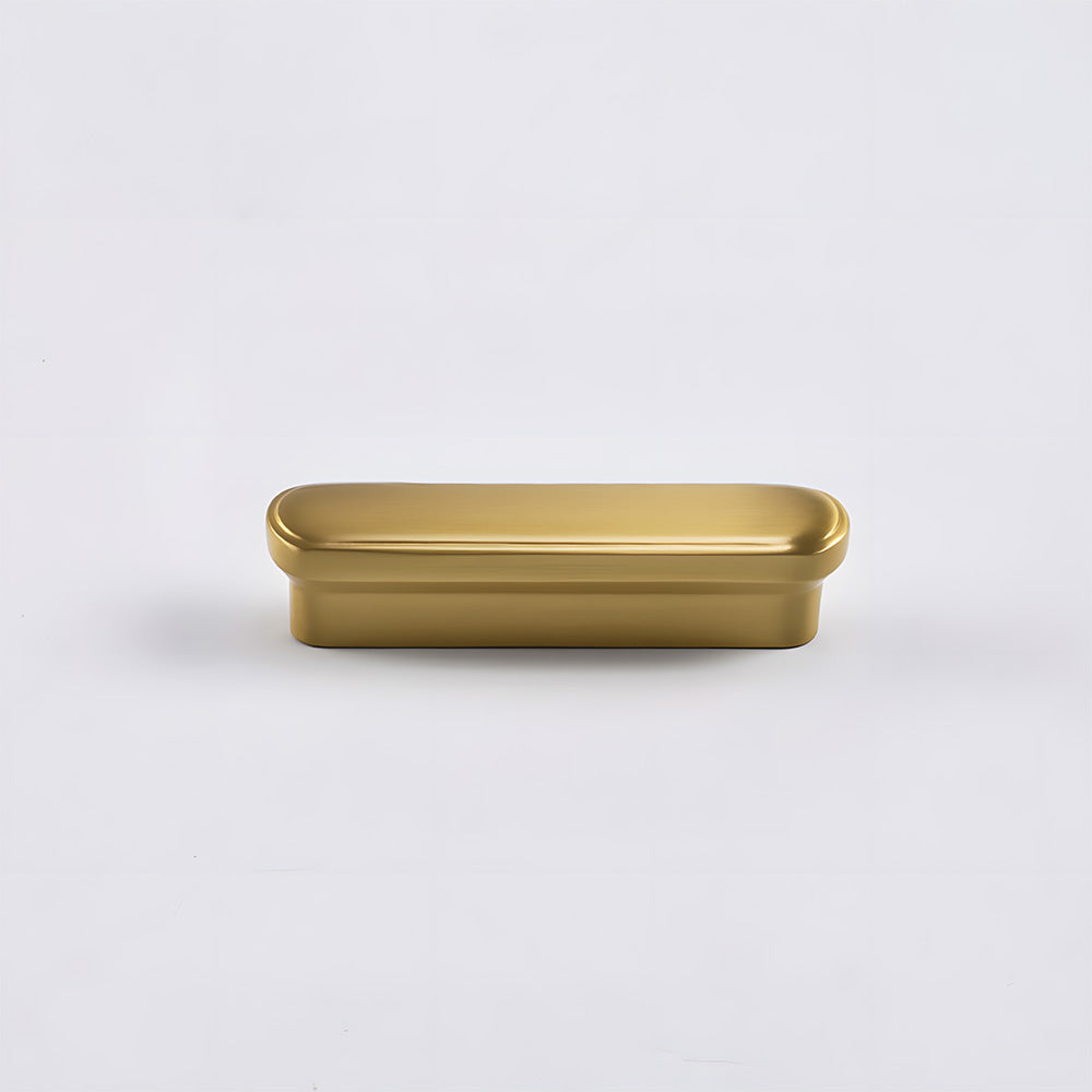 Retro Brass Kitchen Cabinet Edge Pulls