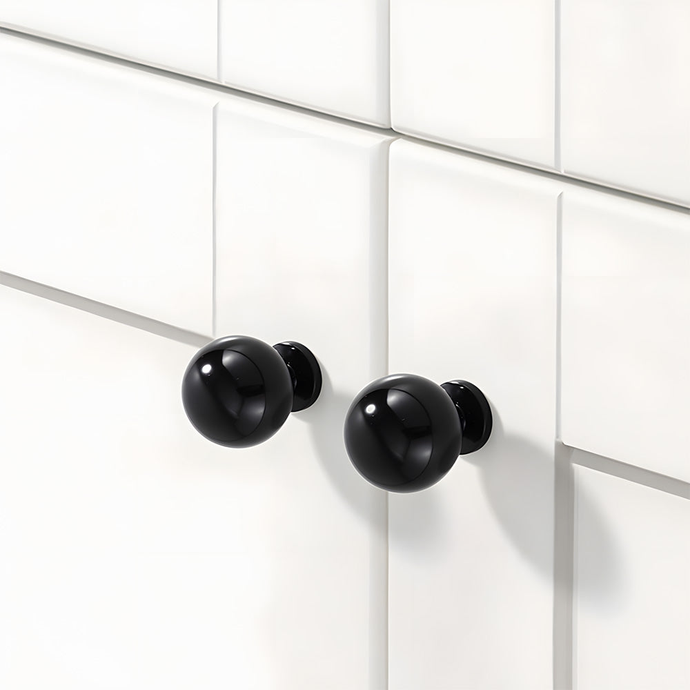 Retro Shell Solid Brass Wardrobe Drawer Cup Pulls