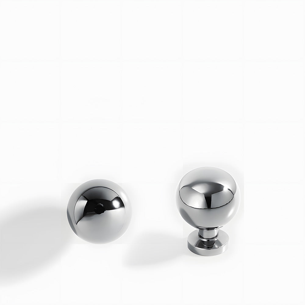 Retro Shell Solid Brass Wardrobe Drawer Cup Pulls