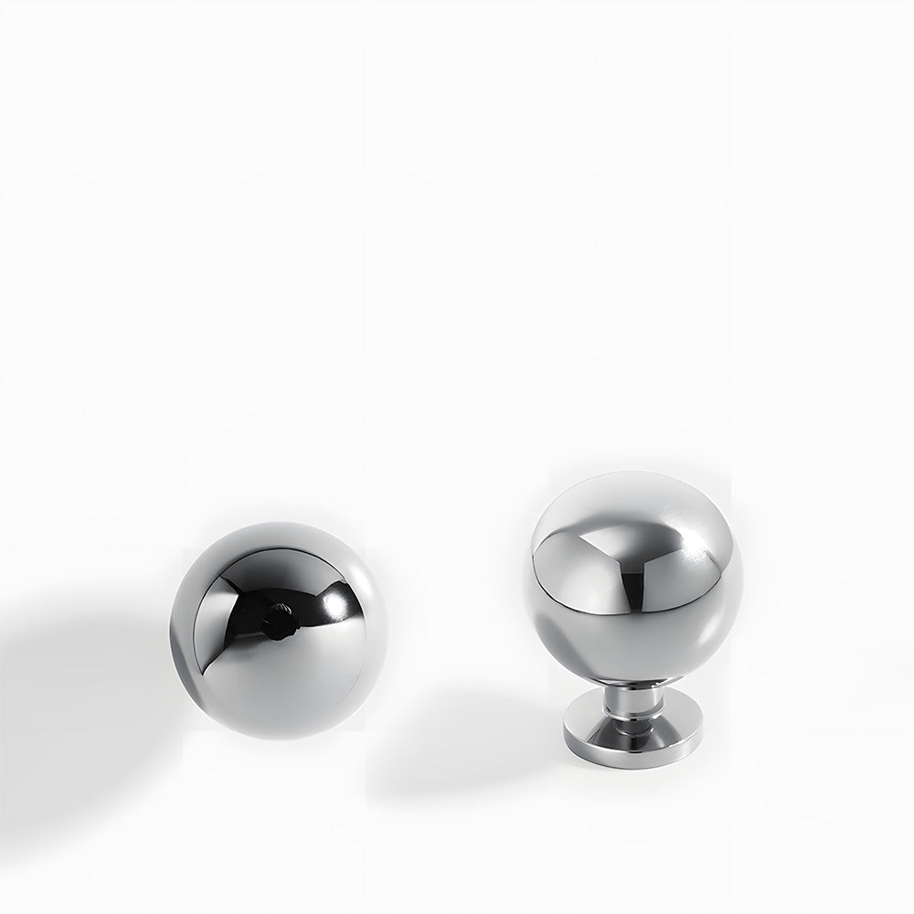 Retro Shell Solid Brass Wardrobe Drawer Cup Pulls