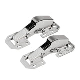90 Degree Full Overlay Soft Closing Frameless Cabinet Doors Hinges
