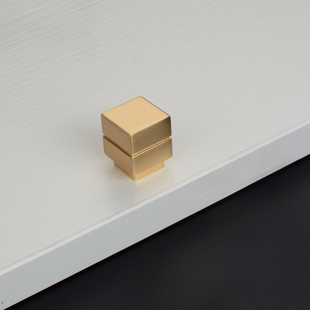 Modern Minimalist Square Brushed Handles