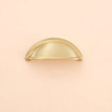Modern Brass Cabinet Cup Pulls