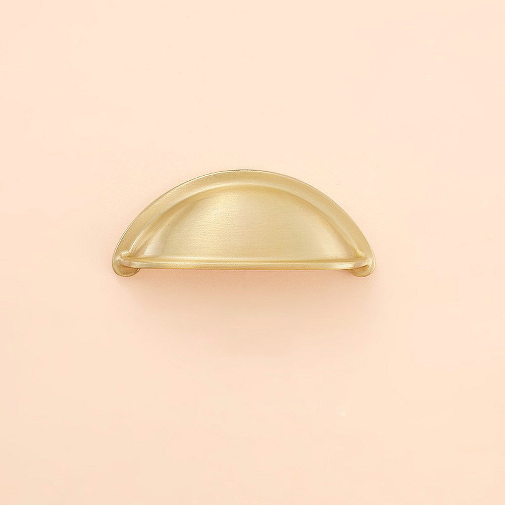 Modern Brass Cabinet Cup Pulls