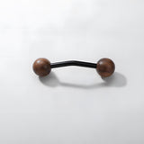 Walnut Round Head Style Handle
