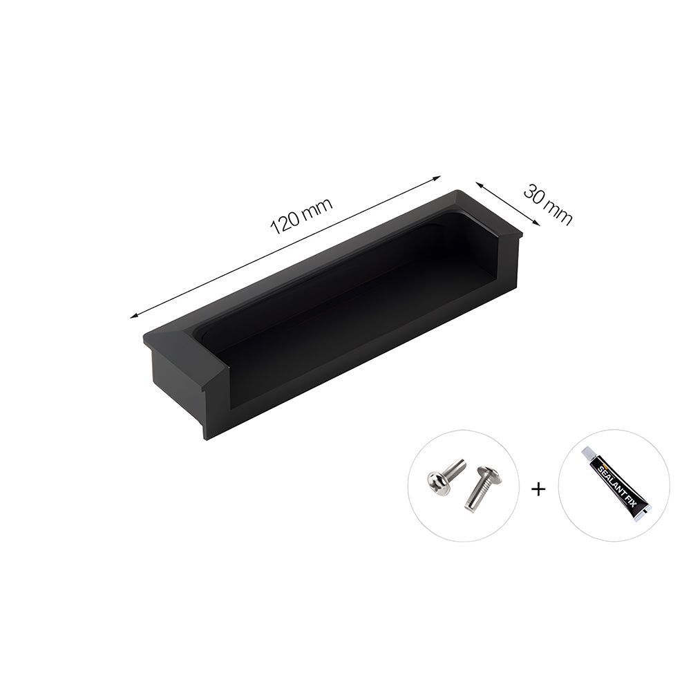 Stylish Recessed Flush Finger Pull for Cabinet