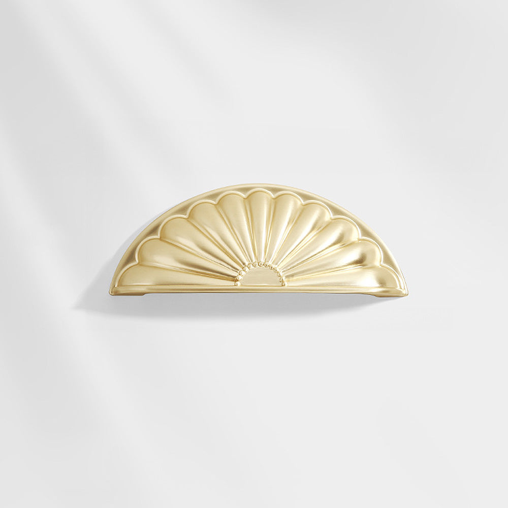 3 Inch Antique Shell Cabinet Cup Pulls