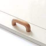 Nordic Solid Wood Cabinet Door Wardrobe Handle