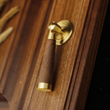Classical Pure Copper Wood Cabinet Handles