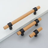 Solid Wood Walnut Furniture Handles