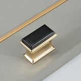 Modern Black Gold  Wardrobe Cabinet Pulls