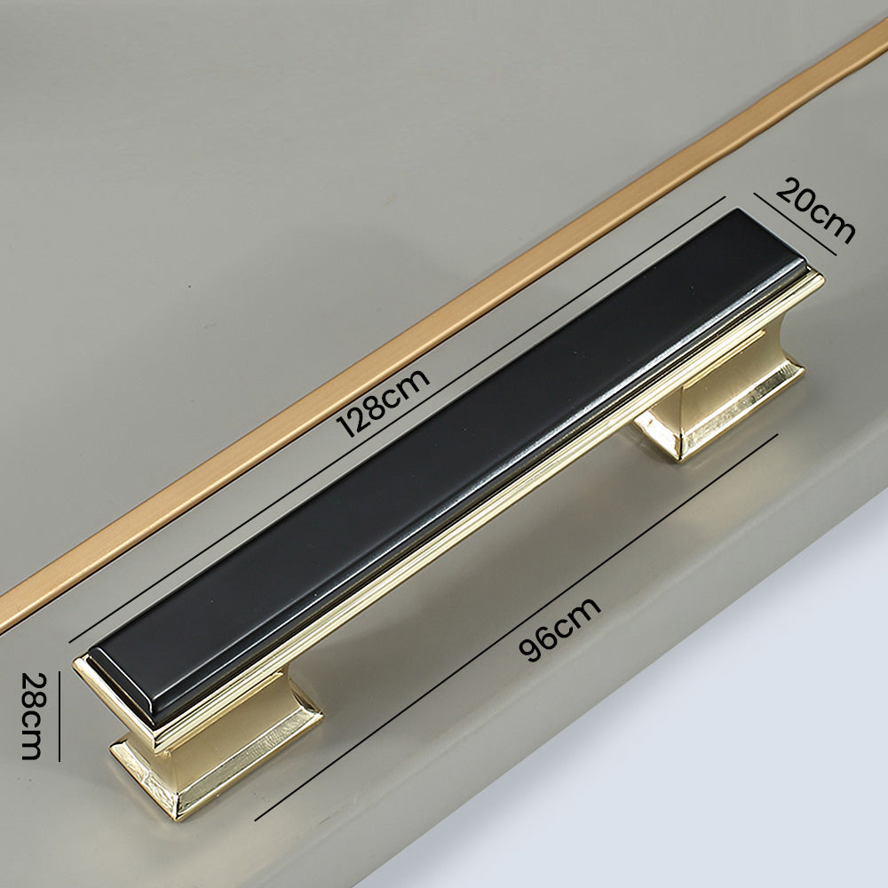 Modern Black Gold  Wardrobe Cabinet Pulls