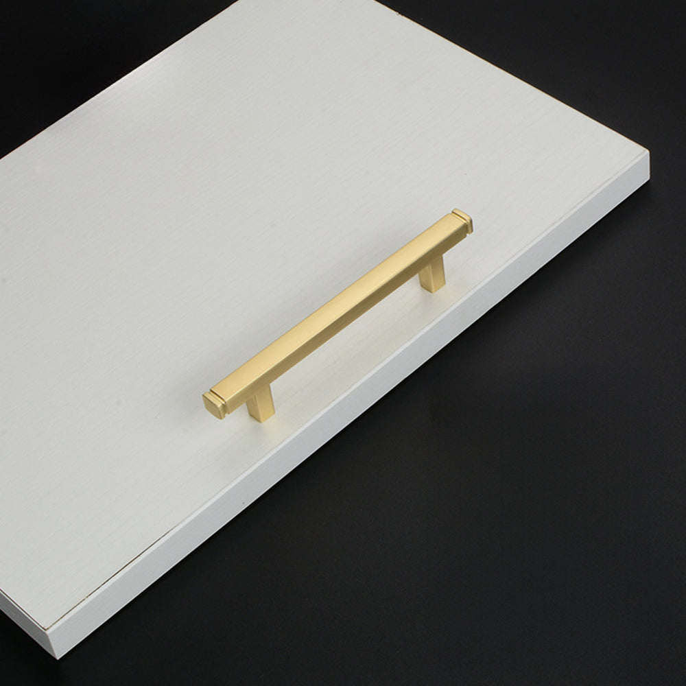 Modern Minimalist Square Brushed Handles