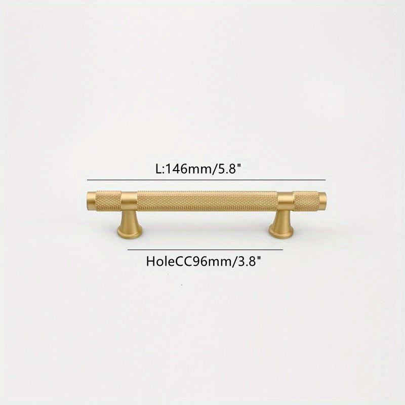 Solid Brass Bar Drawer Cabinet Pulls