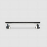 Unique Design Cone-shaped Feet Brass Cabinet Pulls