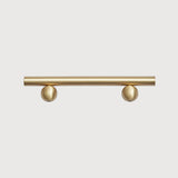 Modern Minimalist Pure Brass Gold Wardrobe Door Handle