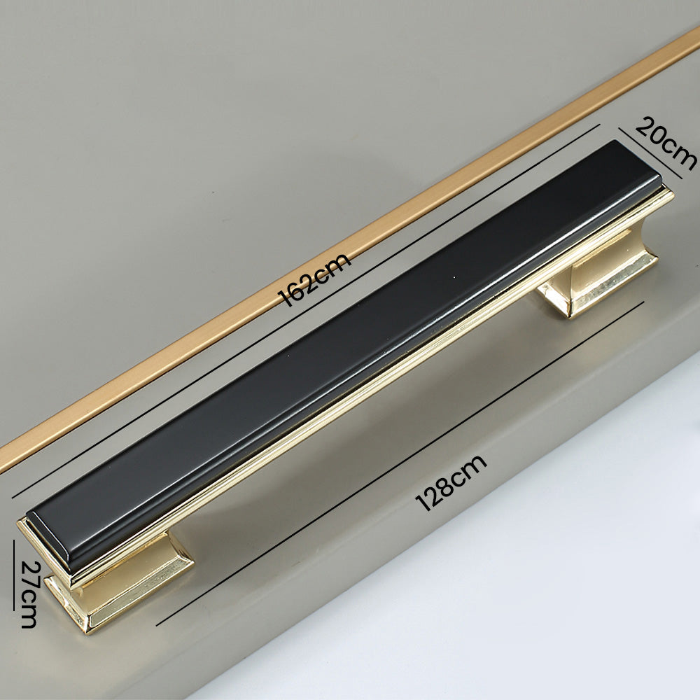 Modern Black Gold  Wardrobe Cabinet Pulls