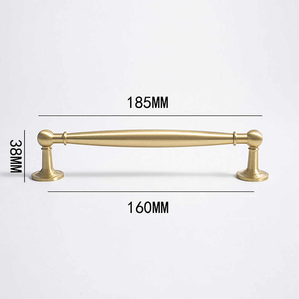 European Style Gold Wardrobe Cabinet Door Handle