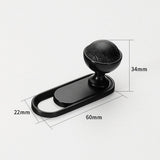 Gold Black Wardrobe Closet Handles and Knobs