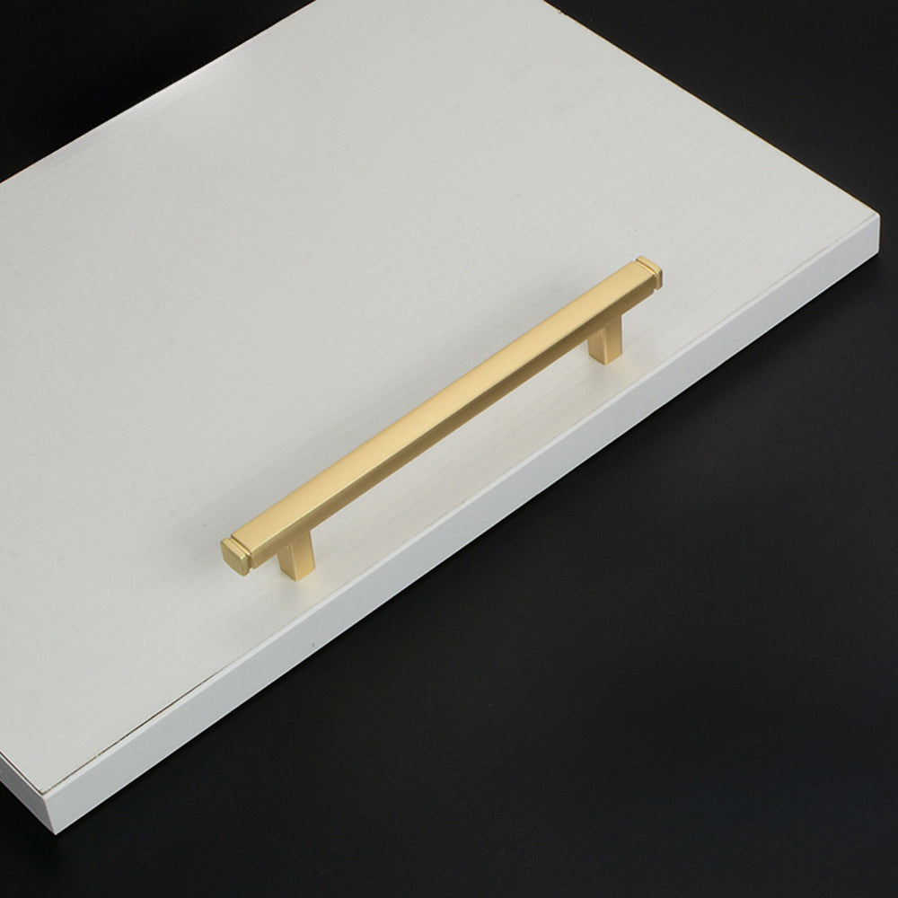 Modern Minimalist Square Brushed Handles