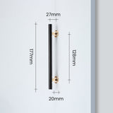 Modern Minimalist High-End Black Long Cabinet Door Handle