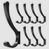 Wall Mount Heavy Duty Coat and Backpack Hooks