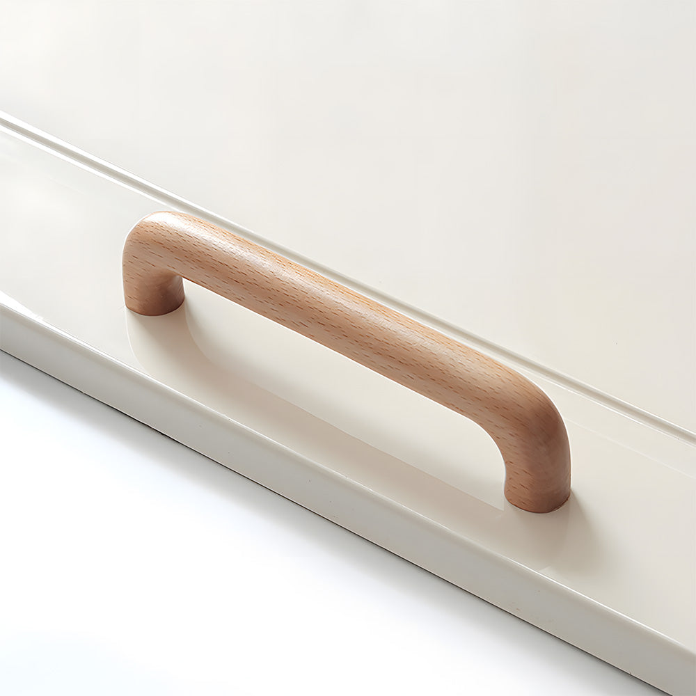 Nordic Solid Wood Cabinet Door Wardrobe Handle