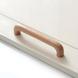 Nordic Solid Wood Cabinet Door Wardrobe Handle