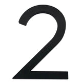 6 Inch Modern Simple Aluminum House Numbers