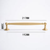 European Style Gold Wardrobe Cabinet Door Handle