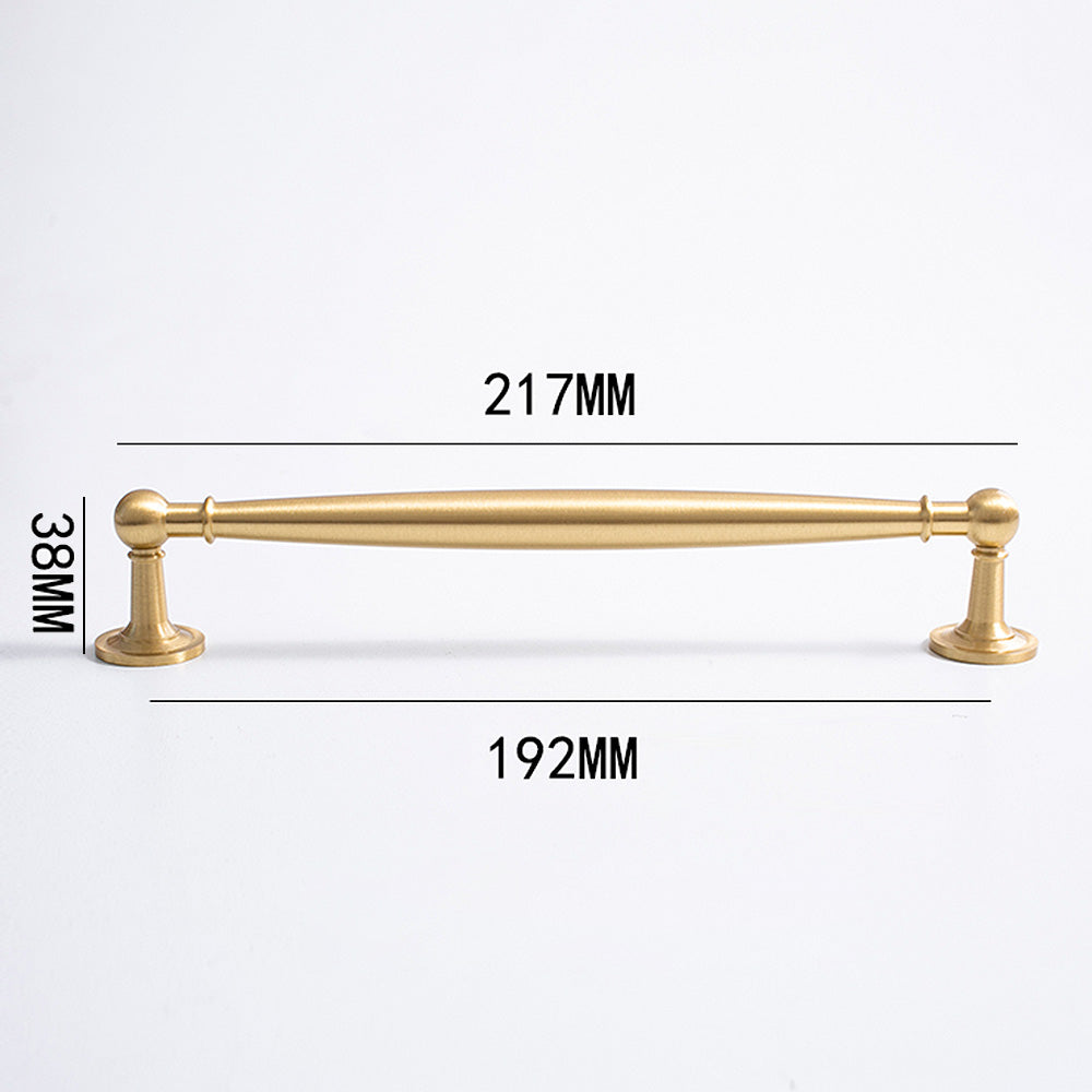 European Style Gold Wardrobe Cabinet Door Handle