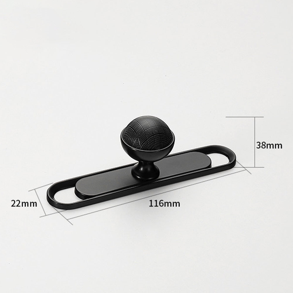 Gold Black Wardrobe Closet Handles and Knobs