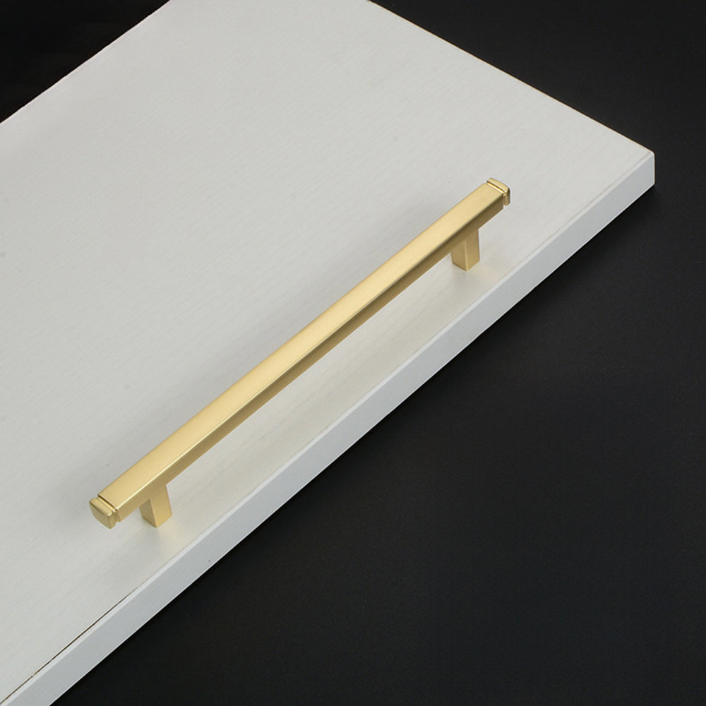 Modern Minimalist Square Brushed Handles