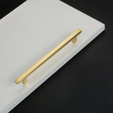 Modern Minimalist Square Brushed Handles